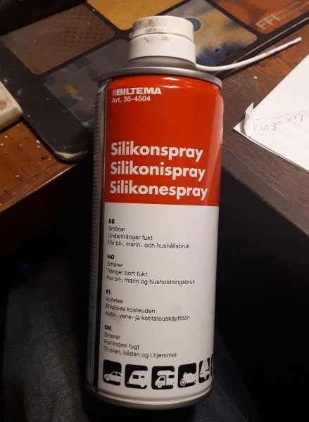 Silikonspray på elektronikk i båtmotor? - Side 2 - Båtforumet 